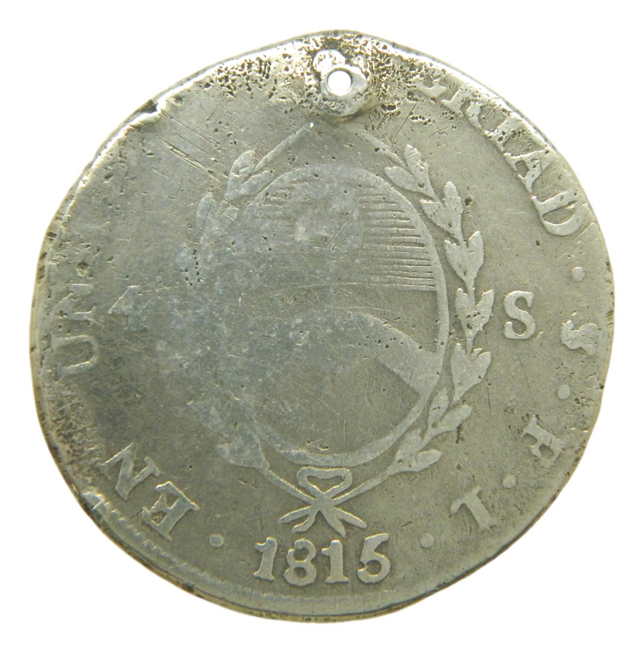 1815 - ARGENTINA - 4 REALES - PLATA
