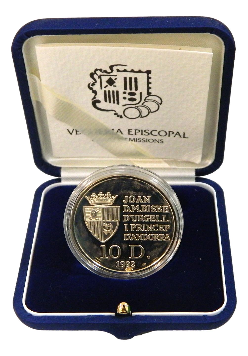 1992 - ANDORRA - 10 DINERS - DESCUBRIMIENTO