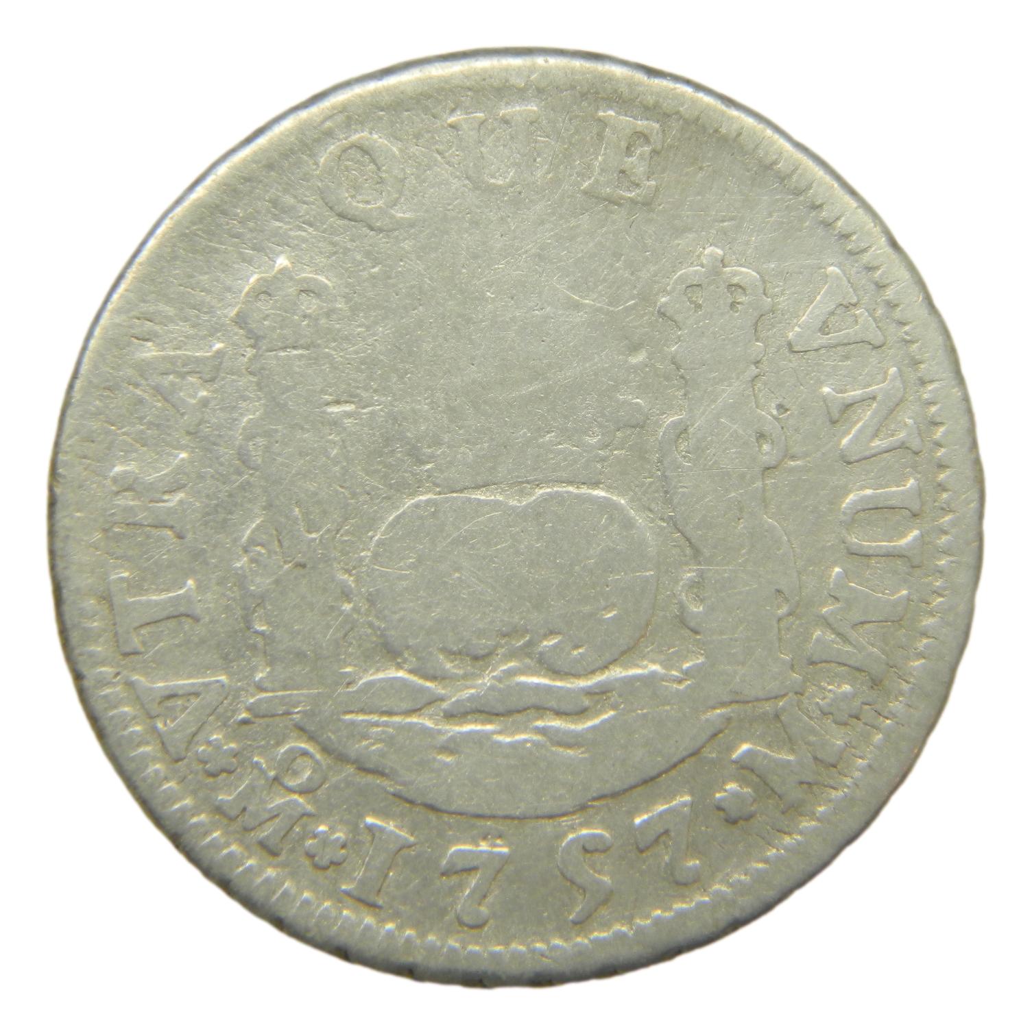 1757 M - FERNANDO VI - 2 REALES - MEXICO 