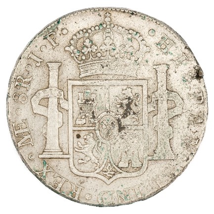 1820 JP - FERNANDO VII - 8 REALES - LIMA - S12/217