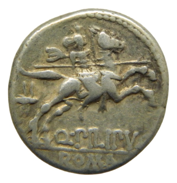 DENARIO REPUBLICANO - MARCIA - 129 aC