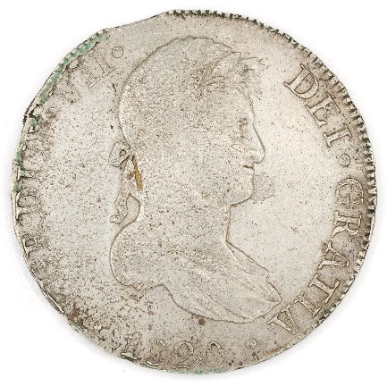 1820 JP - FERNANDO VII - 8 REALES - LIMA - S12/217