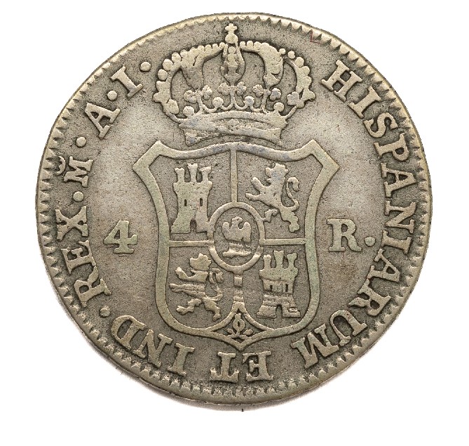 1810 AI - JOSE NAPOLEON - 4 REALES - MADRID - S12/108 - MBC-