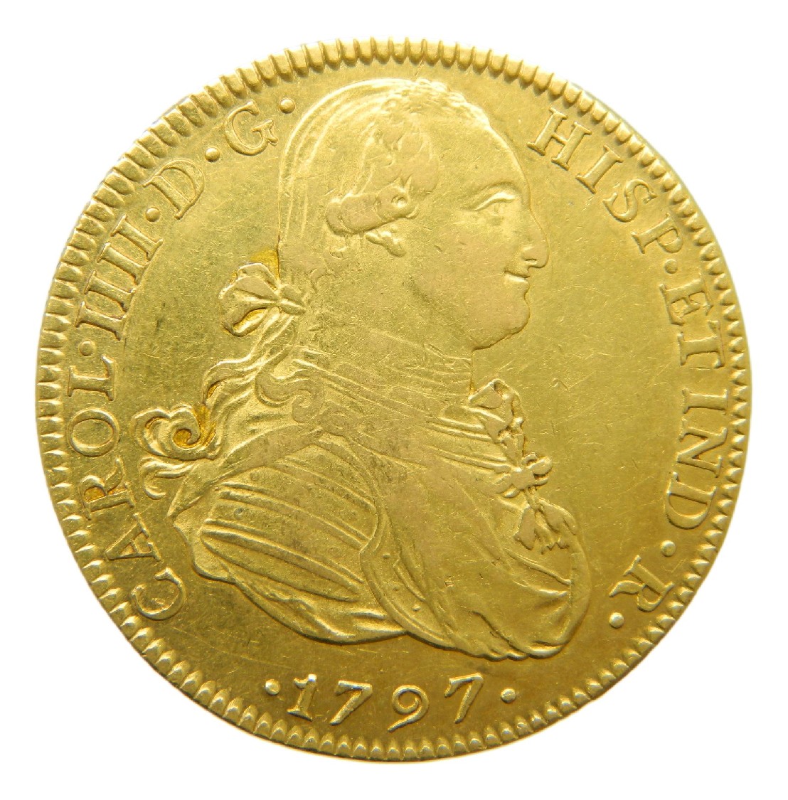 1800 PP - CARLOS IV - 8 ESCUDOS - POTOSI - MBC-