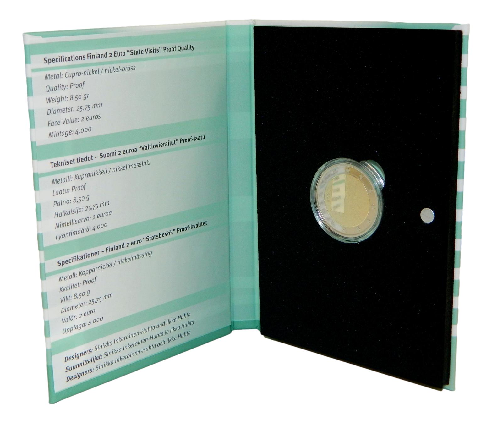 2025 - FINLANDIA - 2 EURO - DIPLOMACIA Y POLITICA EXTERIOR - PROOF