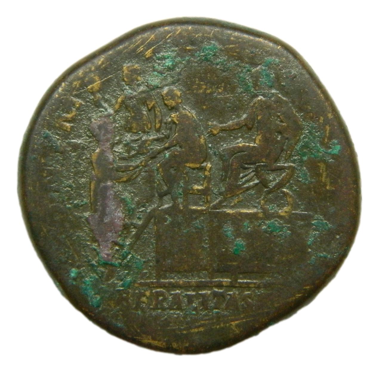 SESTERCIO - ADRIANO - 117-138 dC - BC