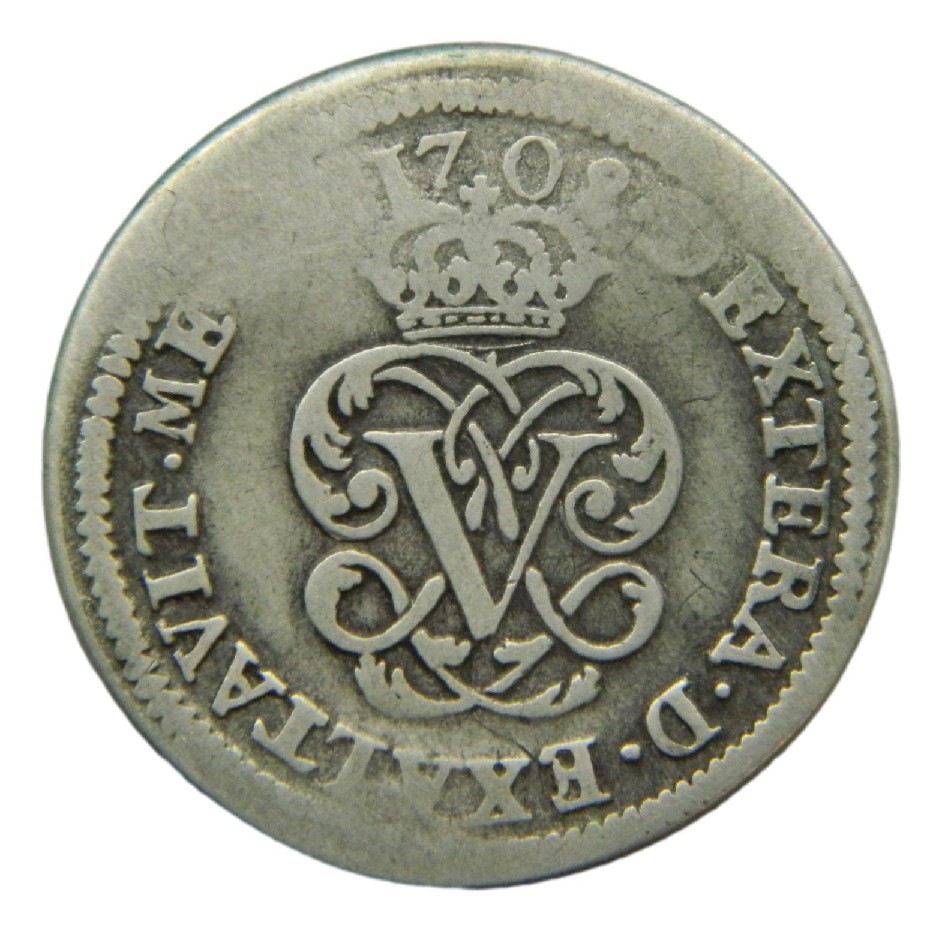 1708 - FELIPE V - 2 REALES - SEGOVIA - BC+