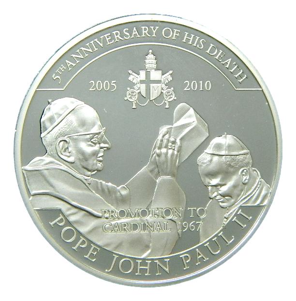 2010 - PALAU - DOLLAR - PAPA JUAN PABLO II - PROOF