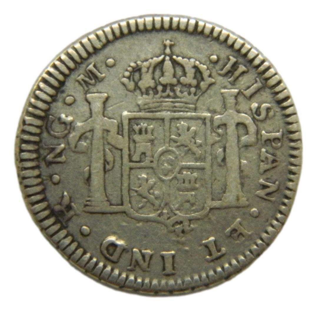 1790 M - CARLOS IV - 1/2 REAL - GUATEMALA - S11/112
