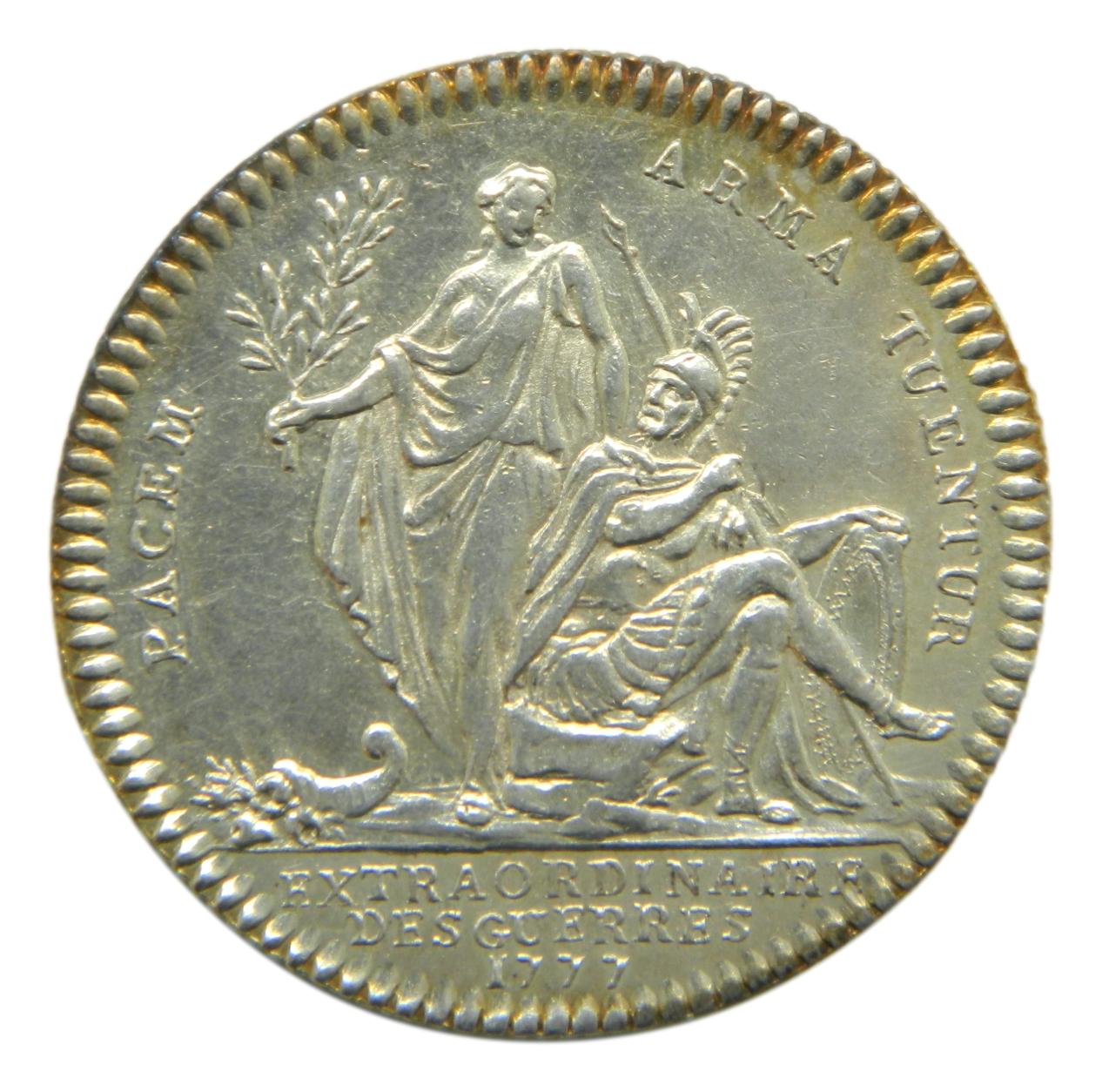 1777 - FRANCIA - JETON - LOUIS XVI - AMERICAN COLONIAL - EBC+ - S9/443