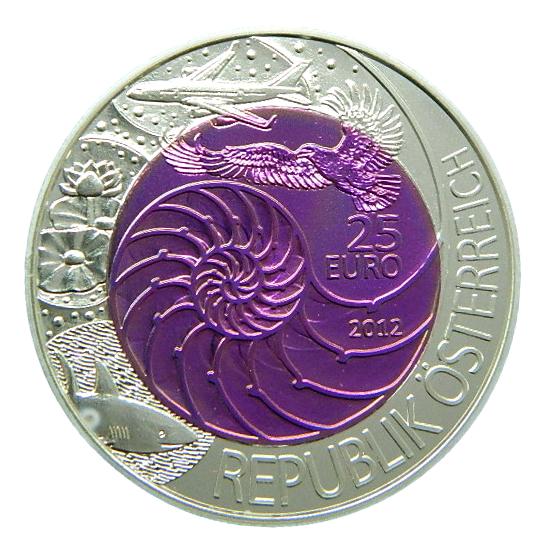 2012 - AUSTRIA - 25 EURO - BIONIK - NIOBIO