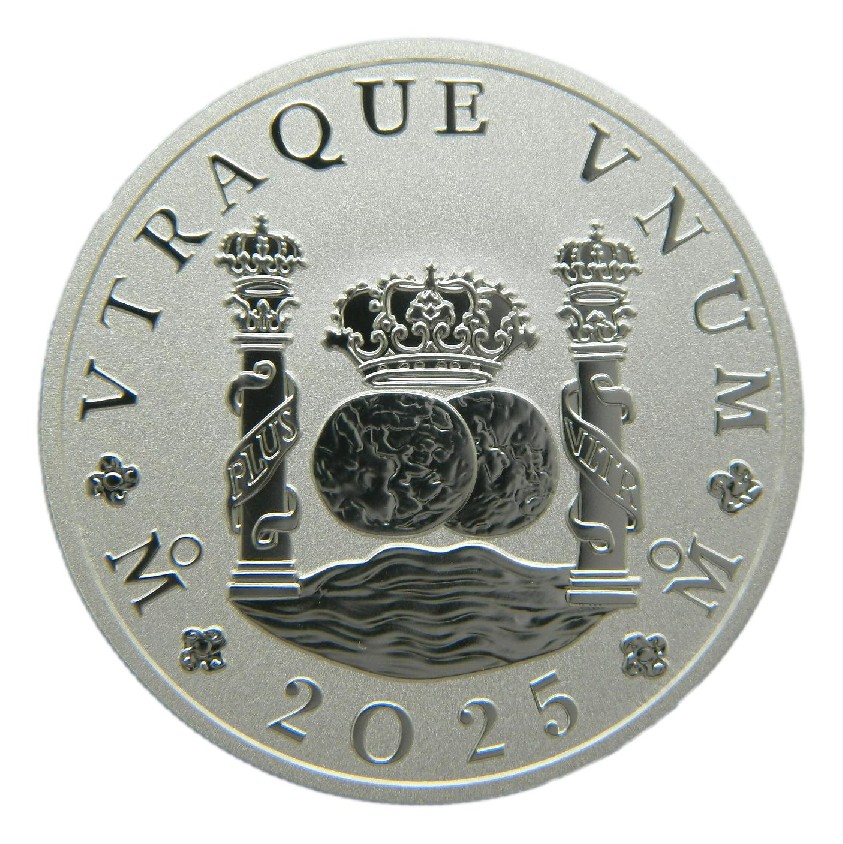 2025 - AUSTRALIA - DOLAR - ONZA PLATA - COLUMNARIO - PROCLAMACION
