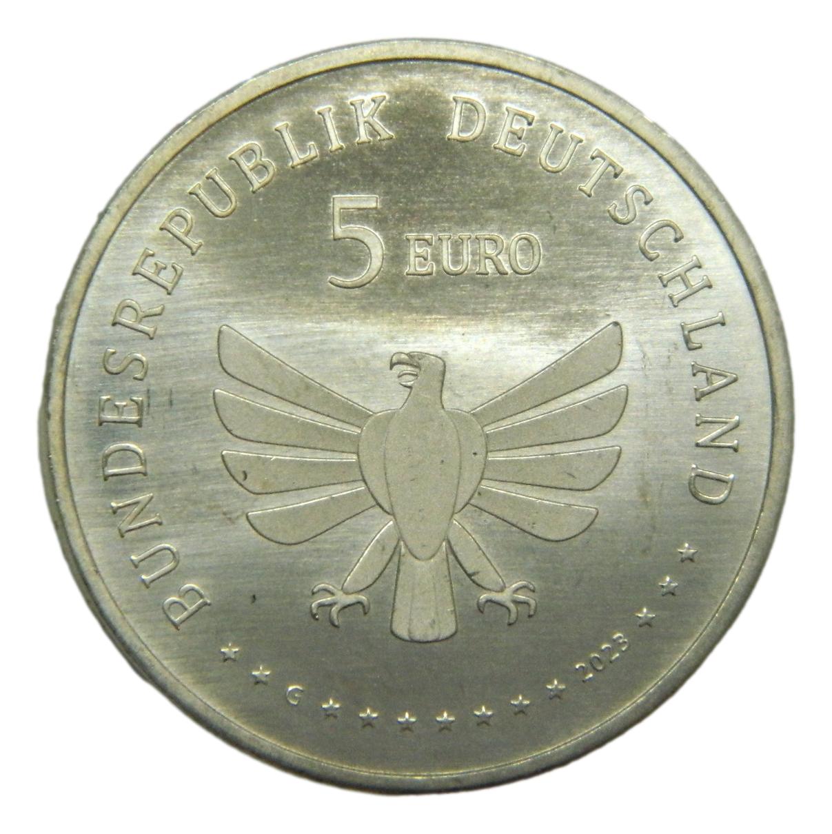2023 - ALEMANIA - 5 EURO - MARIPOSA COLA GOLONDRINA