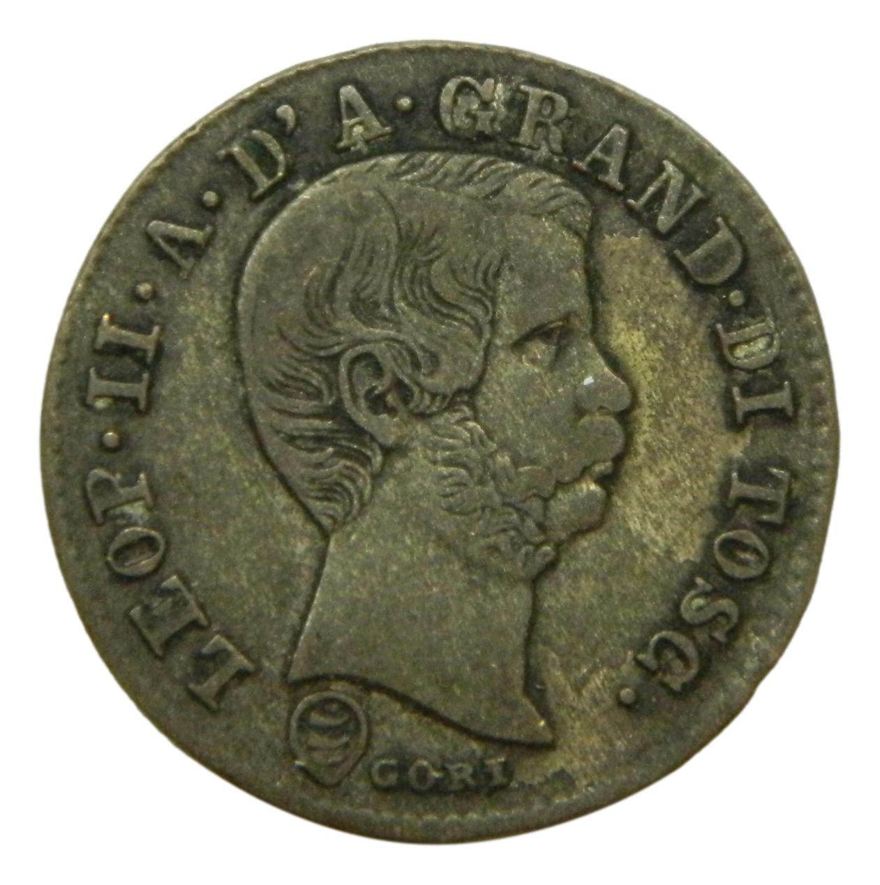 1858 - ITALIA - QUATRINI - TOSCANA - LEOPOLDO II - MBC