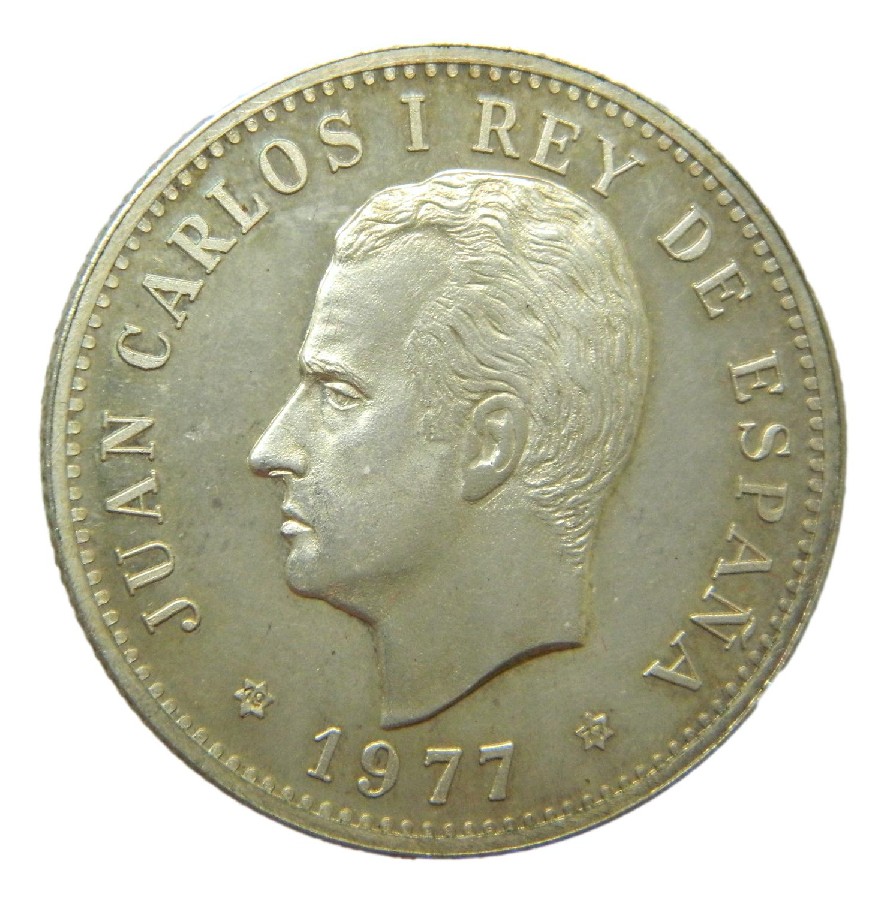 1977 - MEDALLA - ESPAÑA - CONMEMORACION 100 PESETAS  ALFONSO XIII - PLATA