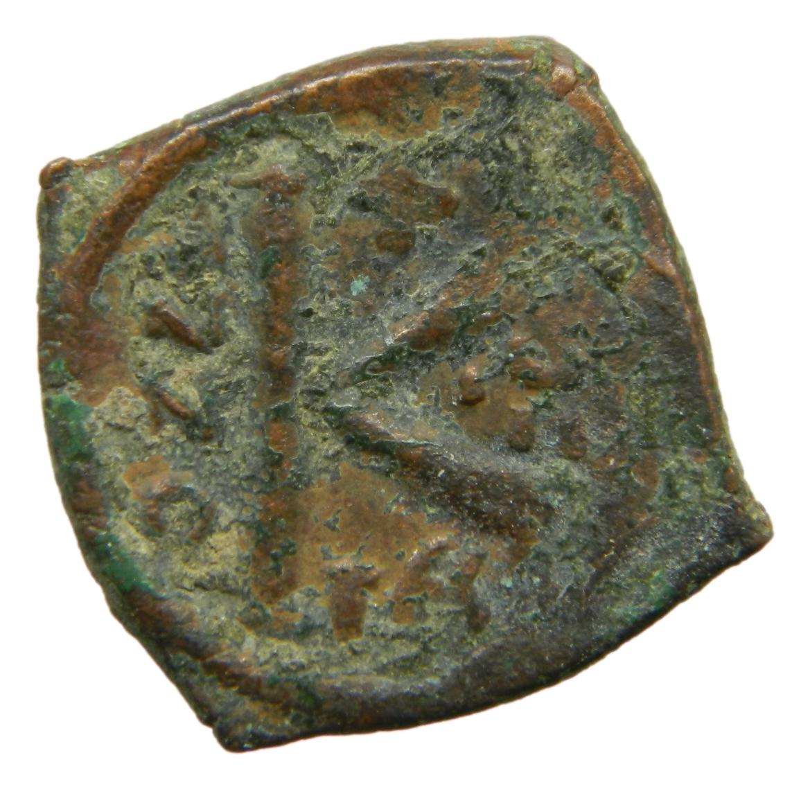 1/2 FOLIS - JUSTINIANO I - 518-527 dC