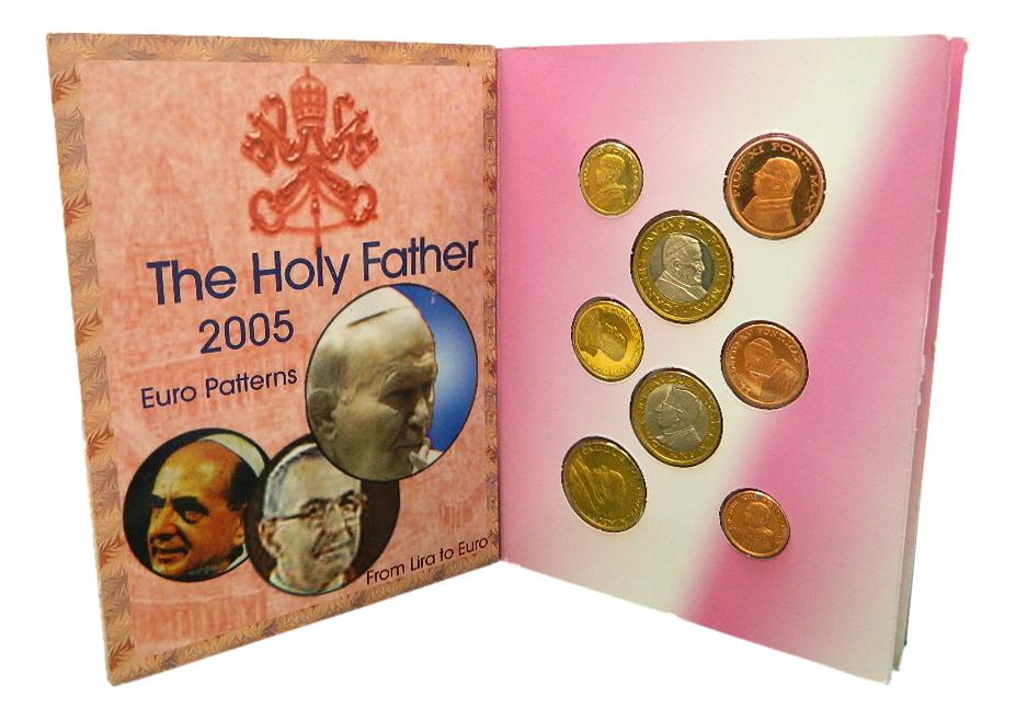 2005 - EURO PRUEBA - DE LIRAS A EUROS - THE HOLY FATHER