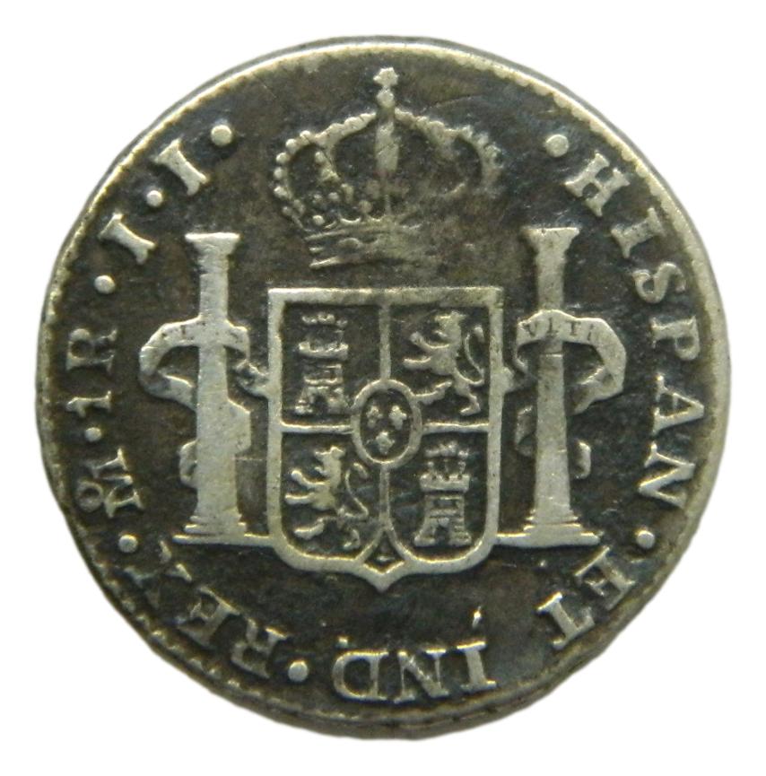 1820 JJ - FERNANDO VII - 1 REAL - MEXICO