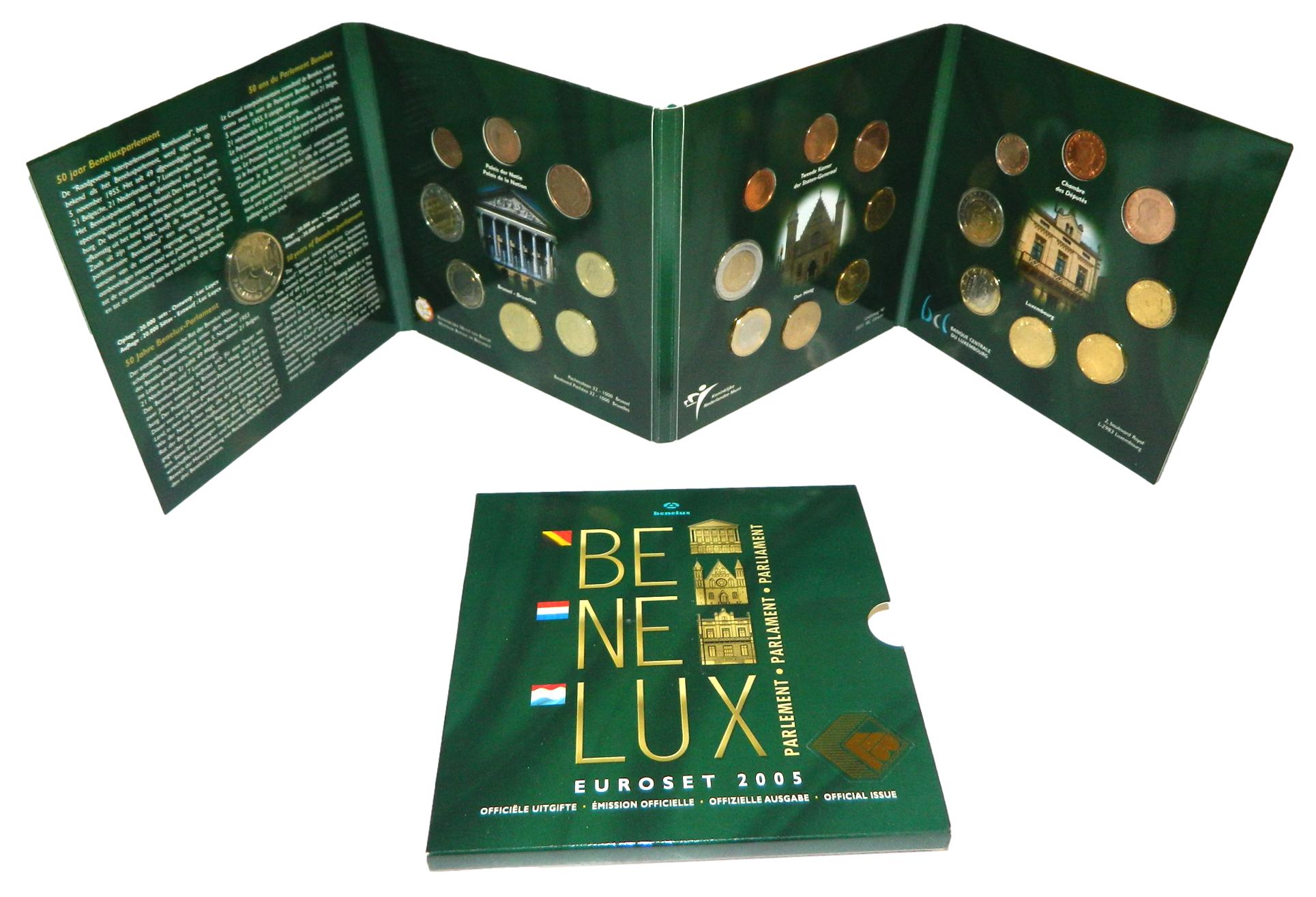 2005 - BENELUX - CARTERA EUROS - PARLAMENTO