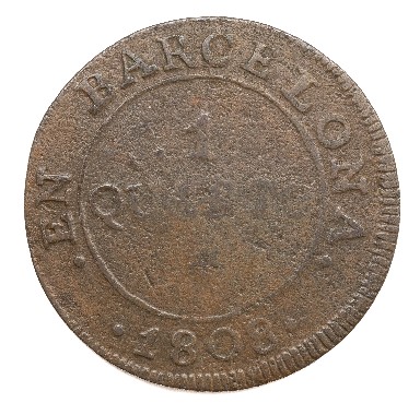 1808 - JOSE NAPOLEON - 1 QUARTO - BARCELONA - MBC - S12/142