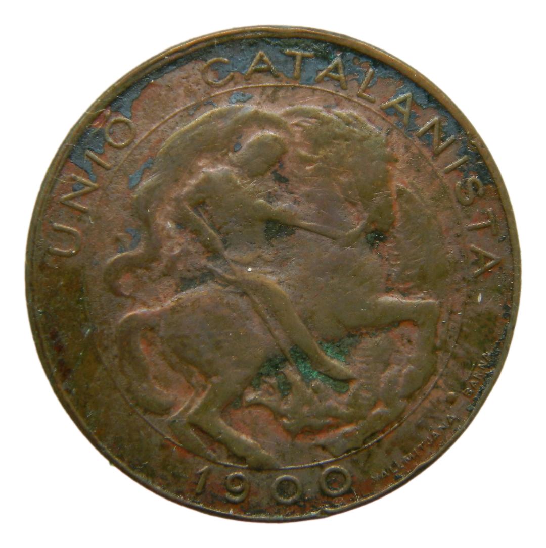1900 - UNIO CATALANISTA - MODULO 5 CENTIMOS - BC