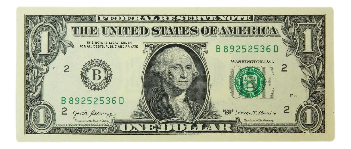 2021 - USA - BILLETE - 1 DOLAR - WASHINGTON