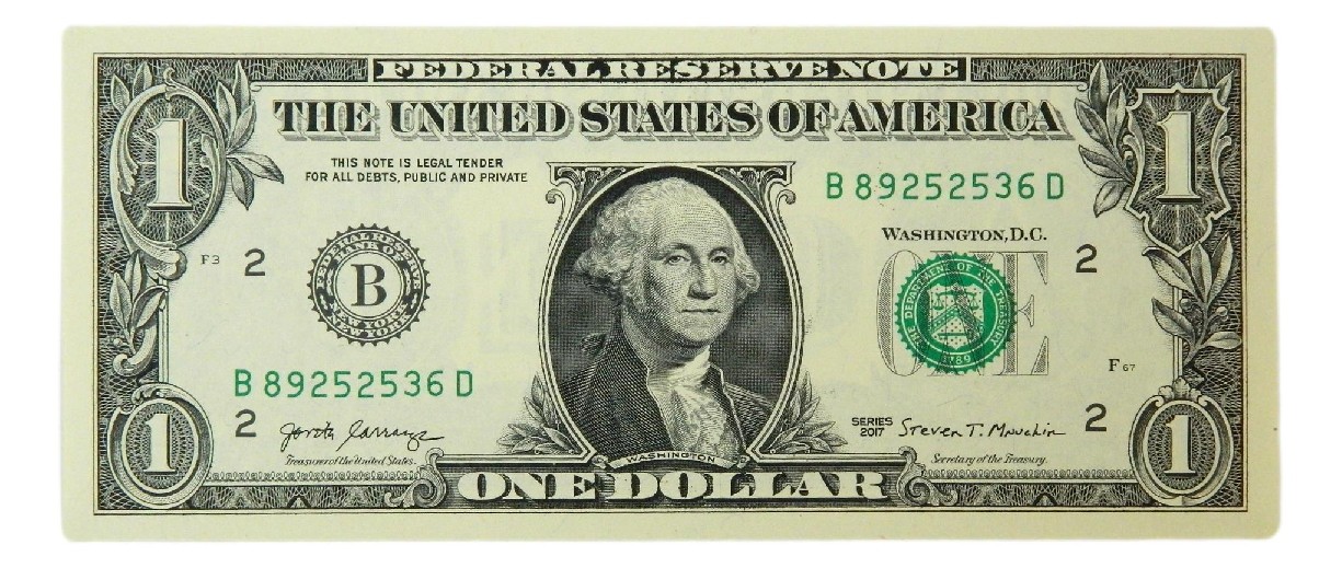 2017 - USA - BILLETE - 1 DOLAR - WASHINGTON