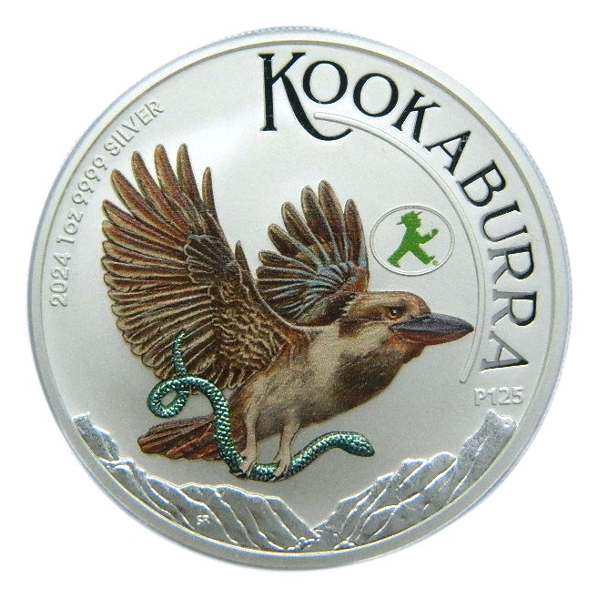 2024 - AUSTRALIA - ONZA PLATA - KOOKABURRA - COINCARD - COLOR