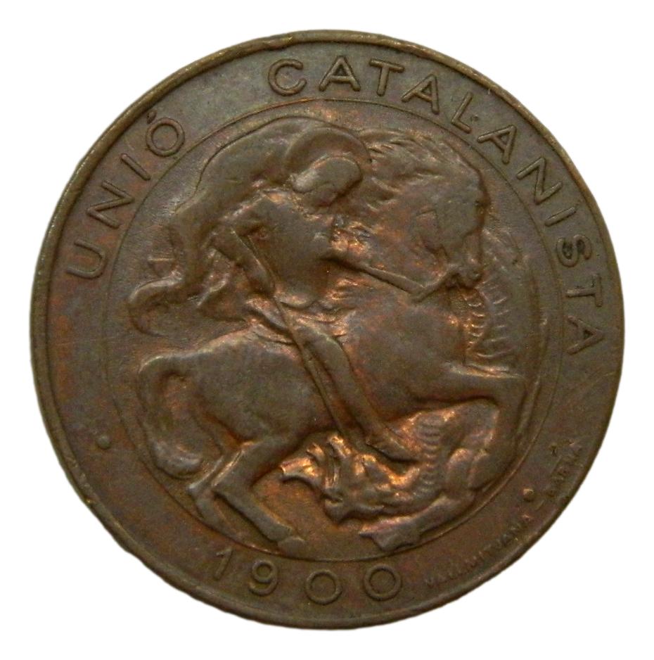 1900 - UNIO CATALANISTA - 5 CENTIMOS - MBC