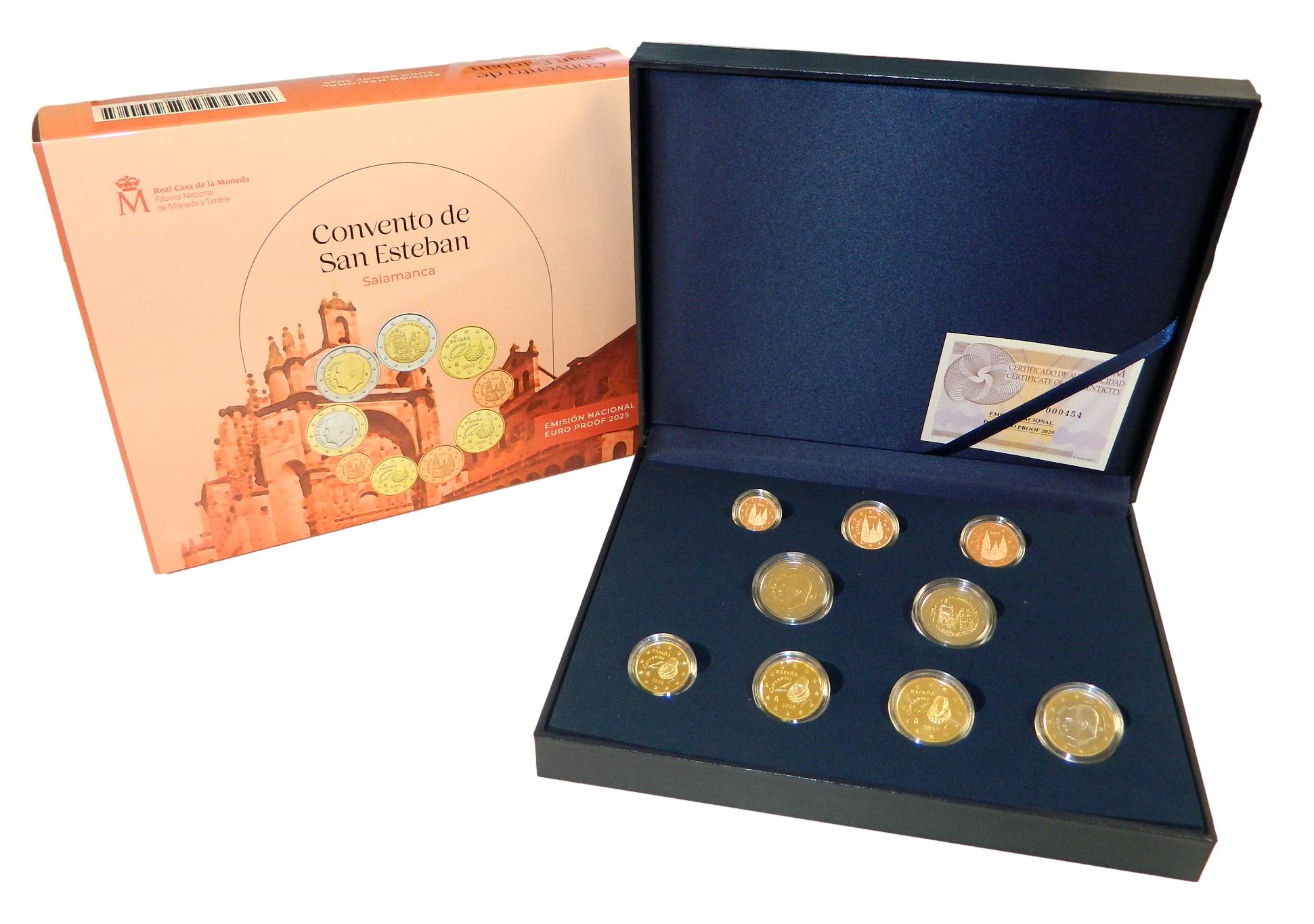 2025 - ESPAÑA - EUROSET PROOF - SALAMANCA - CONVENTO SAN ESTEBAN