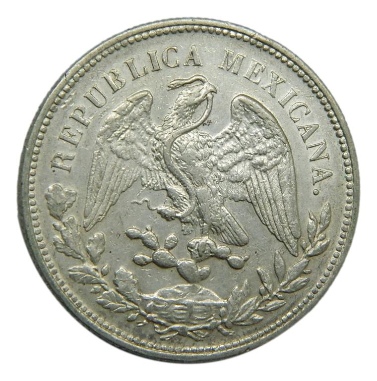 1906 GV - MEXICO - 1 PESO - PLATA