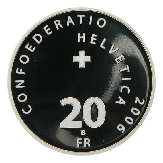 2006 - SUIZA - 20 FRANCS - AUTOBUS POSTAL