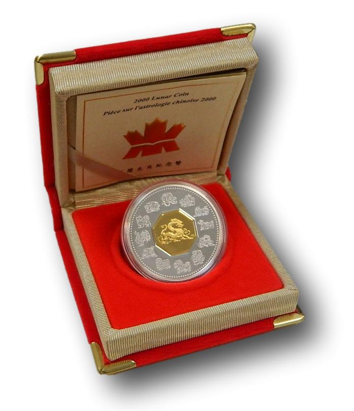 2000 - CANADA - 15 DOLLARS - DRAGON