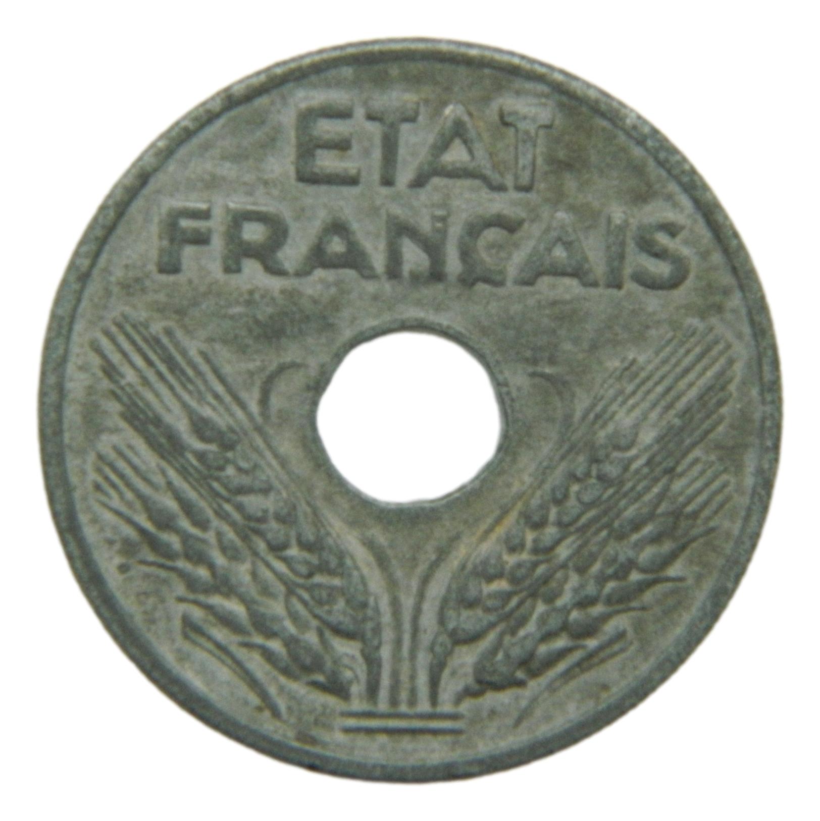1944 - FRANCIA - 20 CENTIMOS - S6