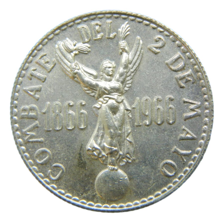 1966 - PERU - 20 SOLES - PLATA - S6