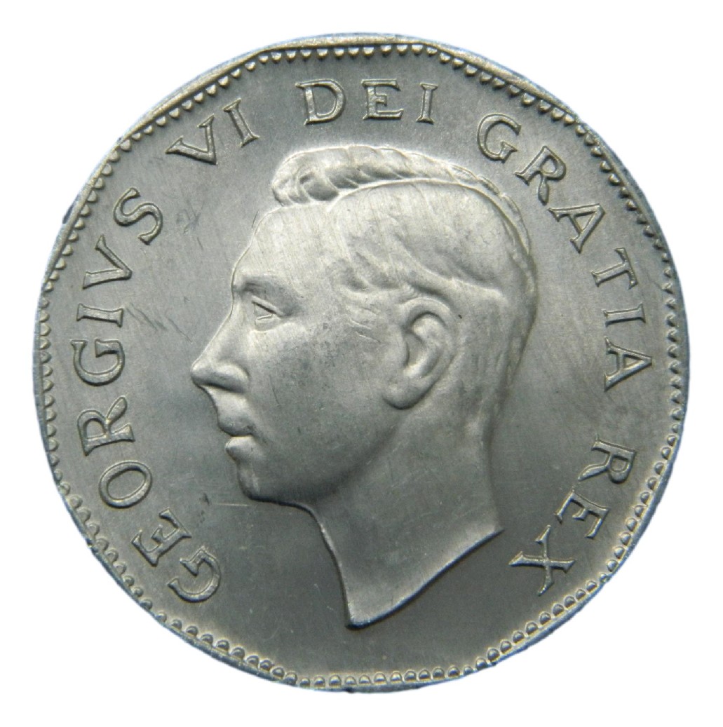 1951 - CANADÁ - 5 CENTS - JORGE VI - S6