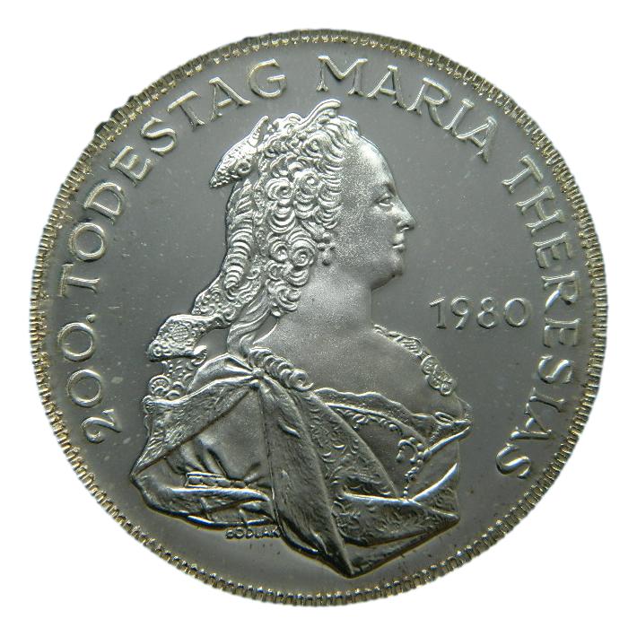 AUSTRIA - 1980 - 500 SCHILLING - MARIA - KM#2949 - PROOF