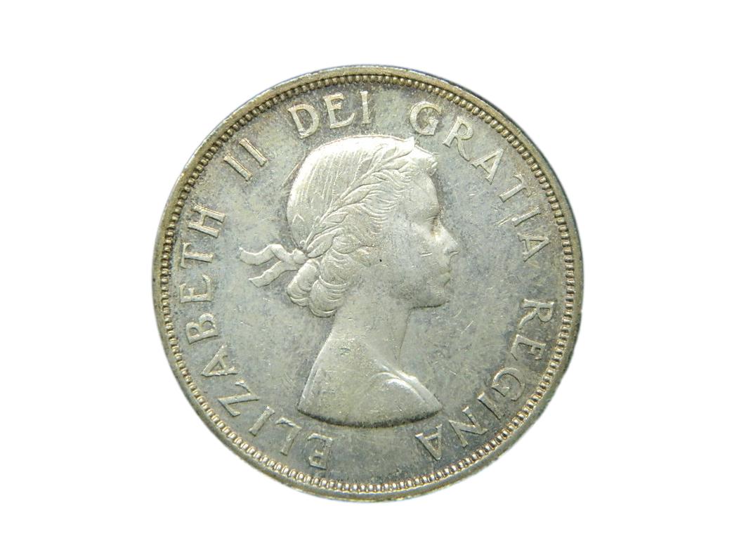 1962 - CANADA - DOLLAR - ELIZABETH II - PLATA