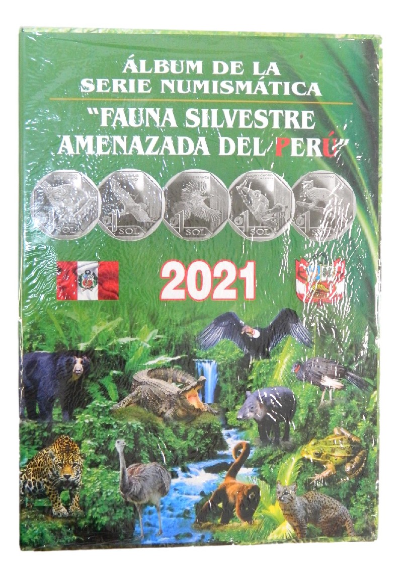 2021 -  ALBUM FAUNA SILVESTRE AMENAZADA DEL PERU