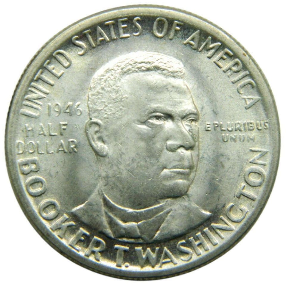 1946 - USA - 1/2 DOLLAR - BOOKER T WASHINGTON