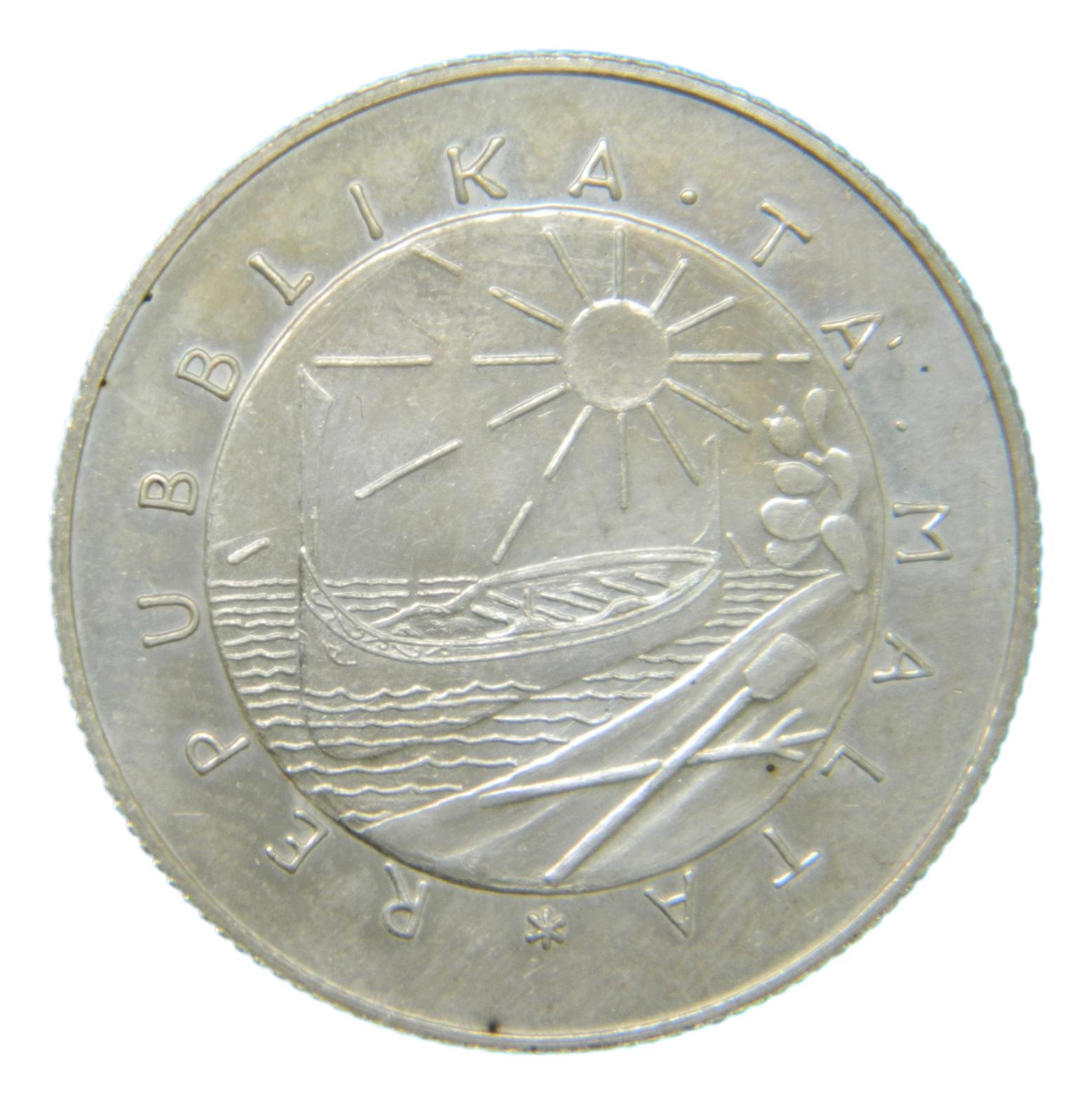 1977 - MALTA - 2 POUNDS - LUIGI PREZIOSI - S6