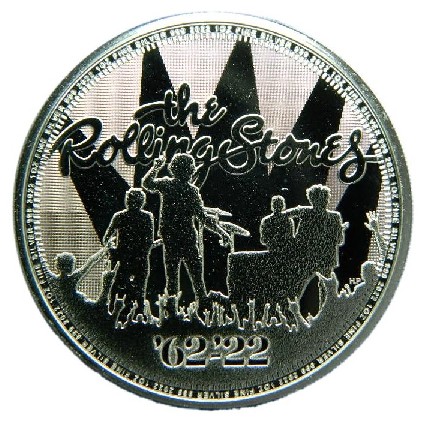 2022 - GRAN BRETAÑA - ONZA PLATA - ROLLING STONES