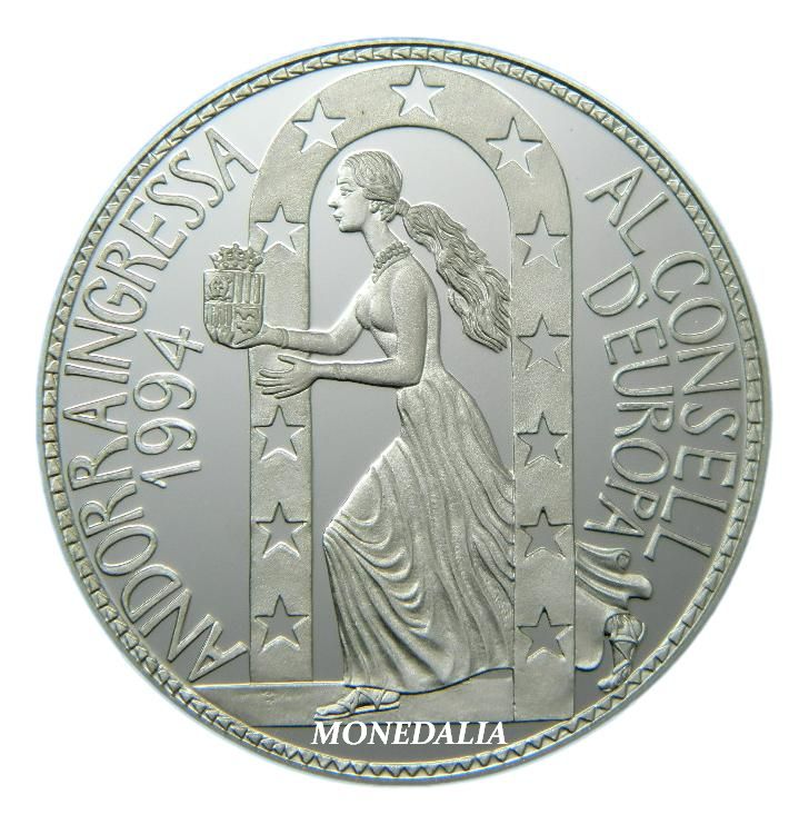 1995 - ANDORRA - 10 DINERS - CONSELL D EUROPA