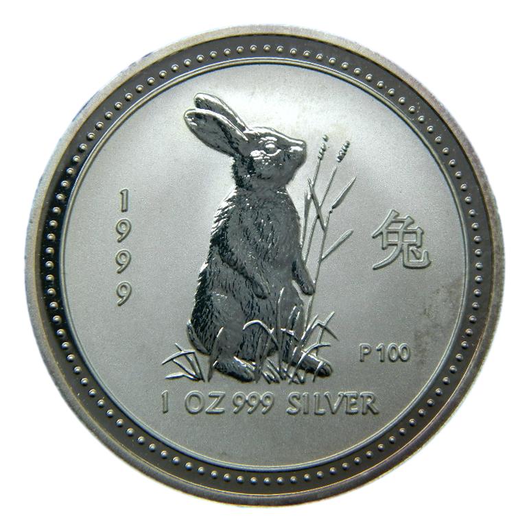 1999 - AUSTRALIA - CONEJO - ONZA PLATA