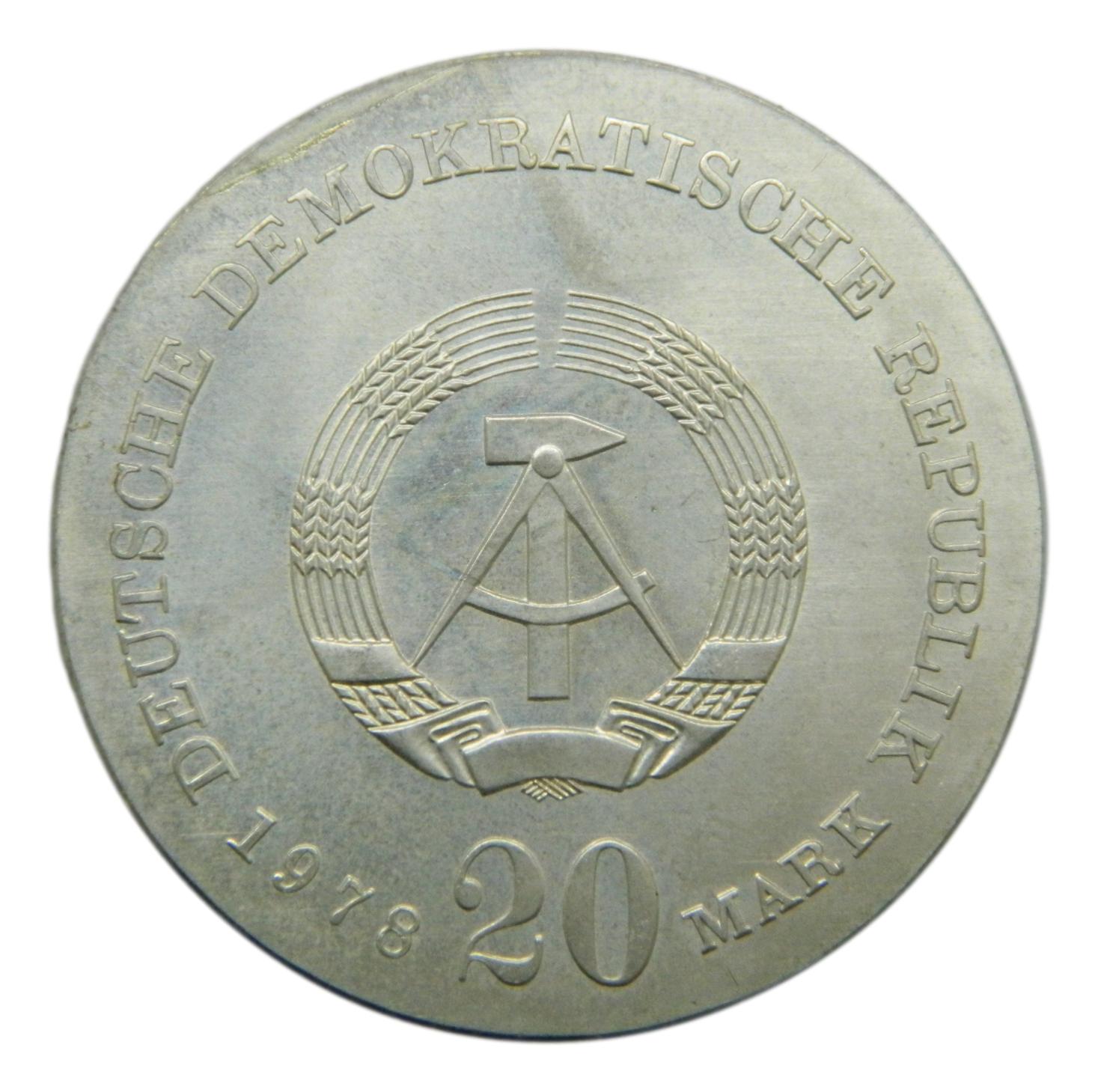 1978 - ALEMANIA - 20 MARCOS - JOHANN VON HERDER - S6