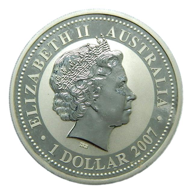 2008 - AUSTRALIA - RATA - 1 ONZA PLATA 