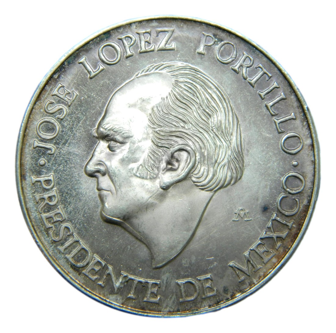 1978 - MEXICO - MEDALLA - JOSE LOPEZ PORTILLO - S6