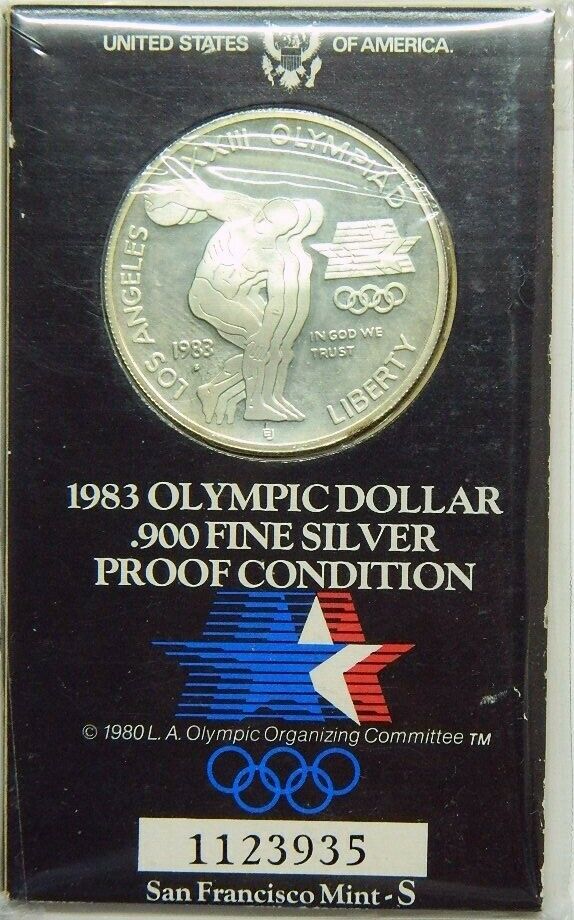1983 S - USA - OLYMPIC DOLLAR - LOS ANGELES
