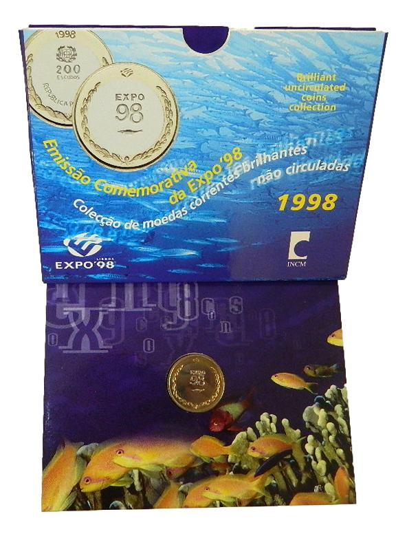 1998 - PORTUGAL - 8 MONEDAS - BU