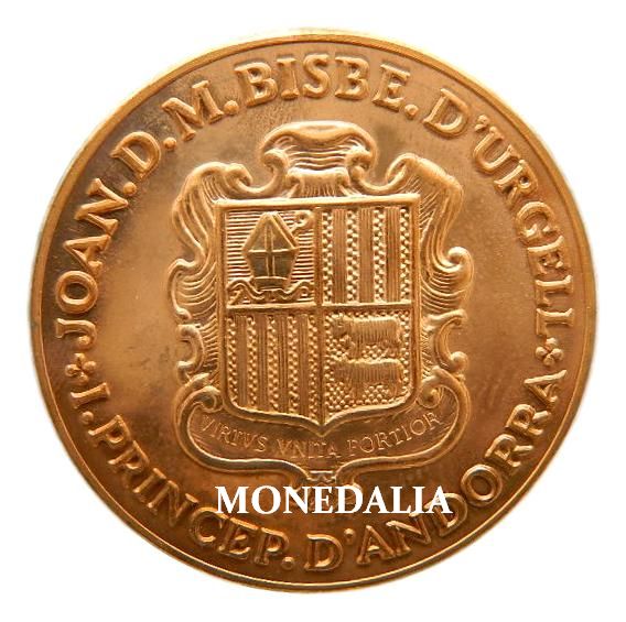 1986 - ANDORRA - 5 DINERS - SANT JORDI DE DONATELLO